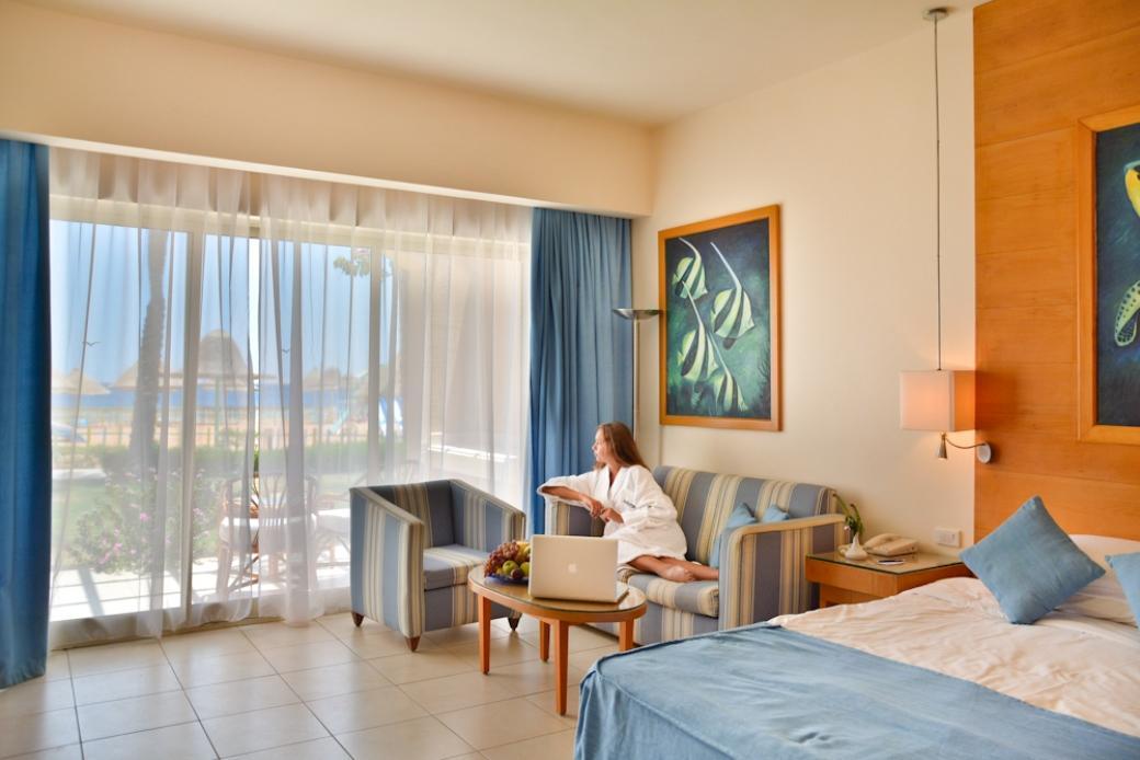 Parrotel Beach Resort Sharm el-Sheikh Exterior photo A room at the hotel